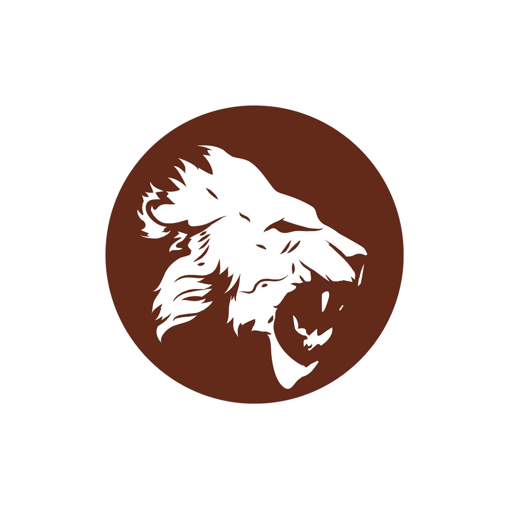 设计传媒logo设计--凶猛的狮logo图标素材下载