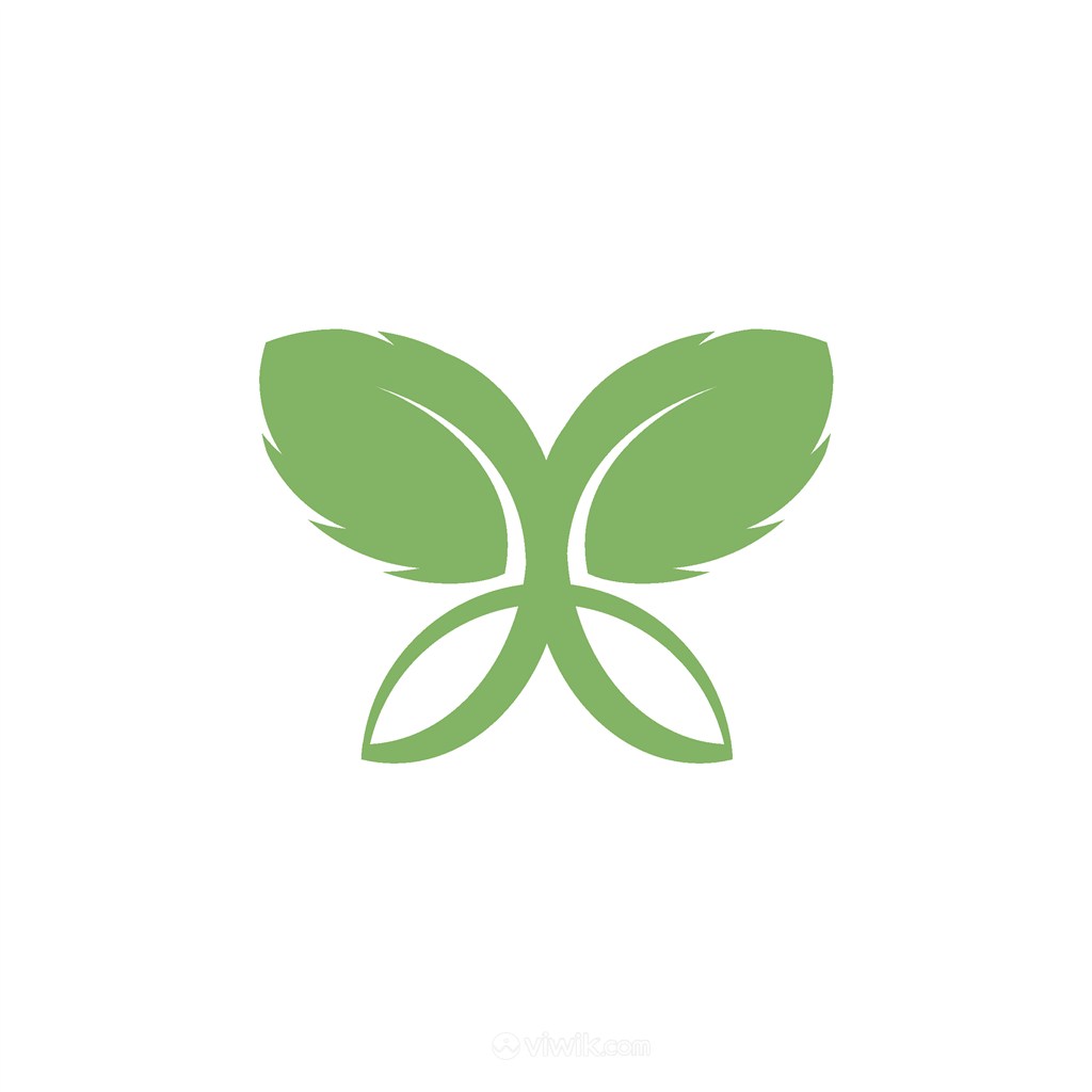 绿叶矢量logo素材