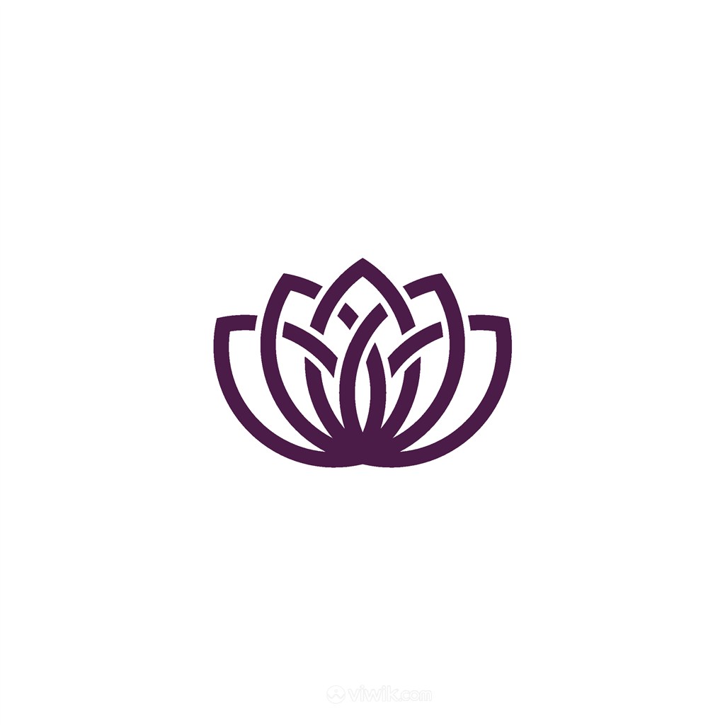 花朵矢量logo素材