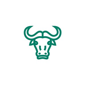 牛矢量logo图标