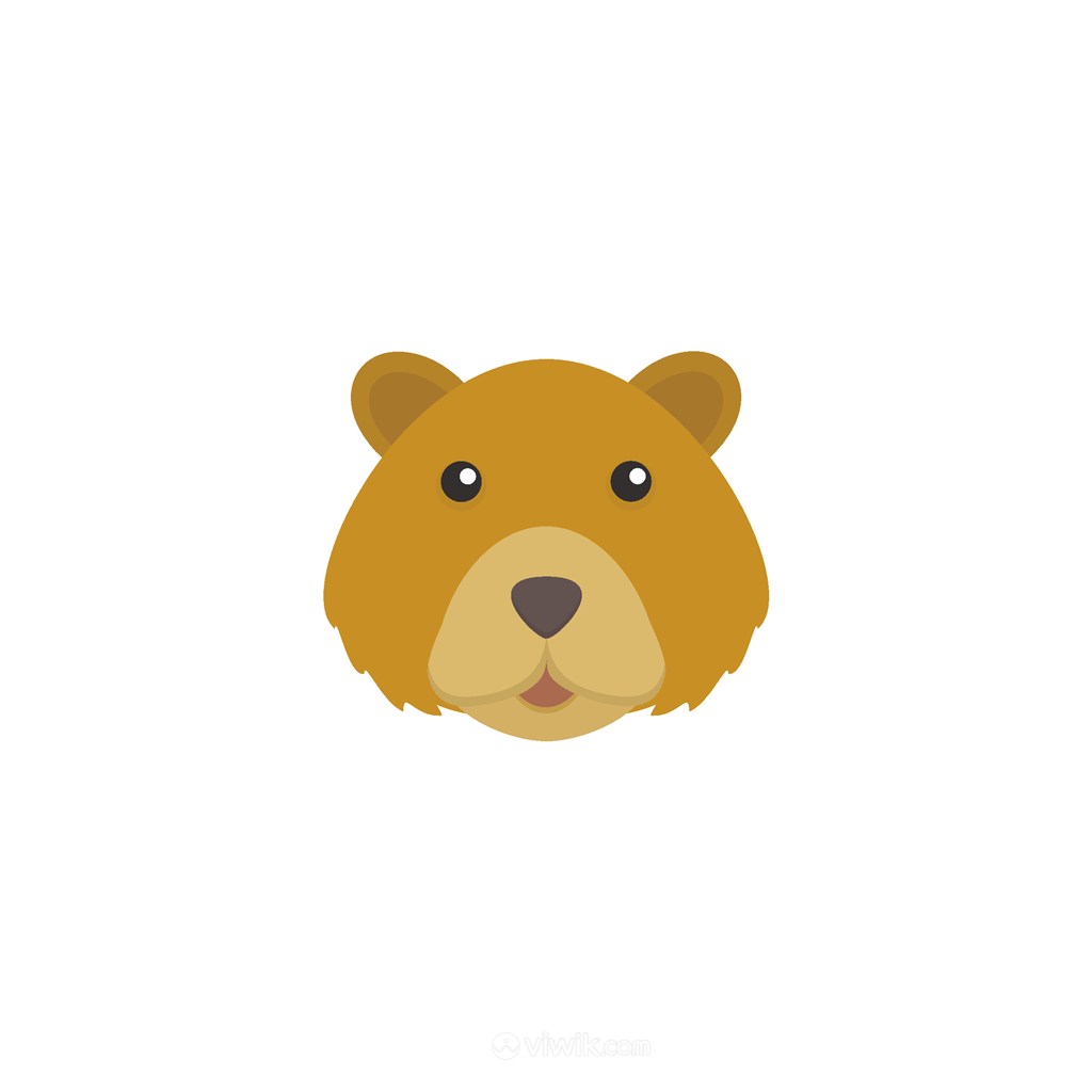 熊矢量logo素材