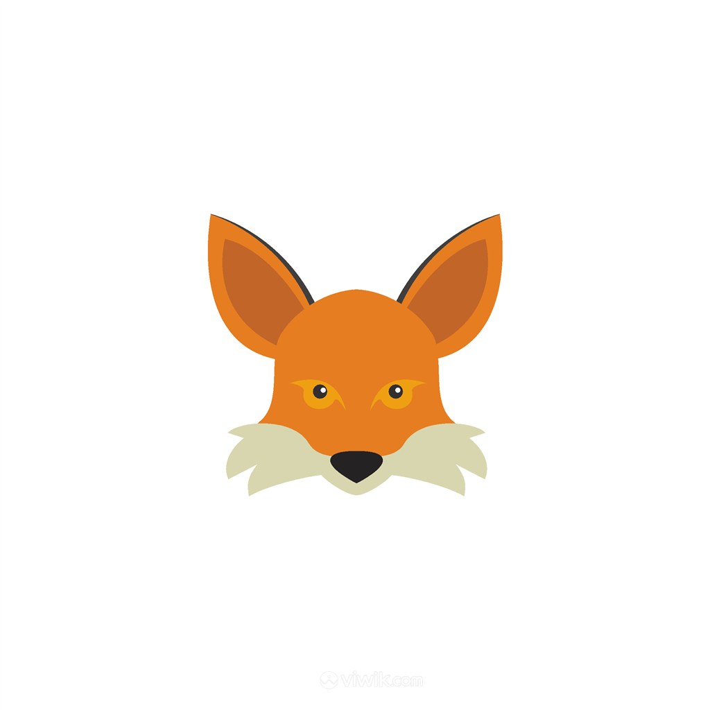 狐狸矢量图标