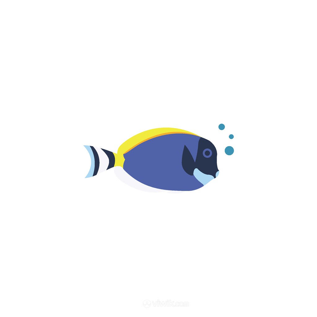 鱼矢量logo图标