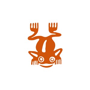 青蛙logo素材