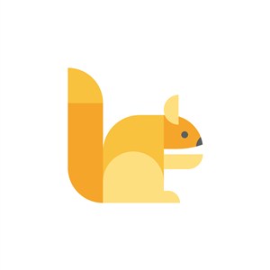 松鼠logo素材