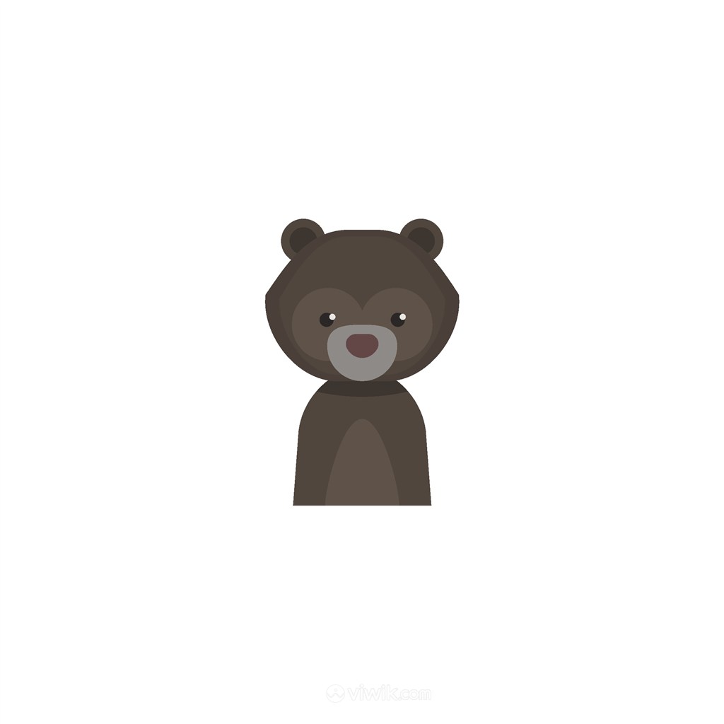 熊矢量logo图标