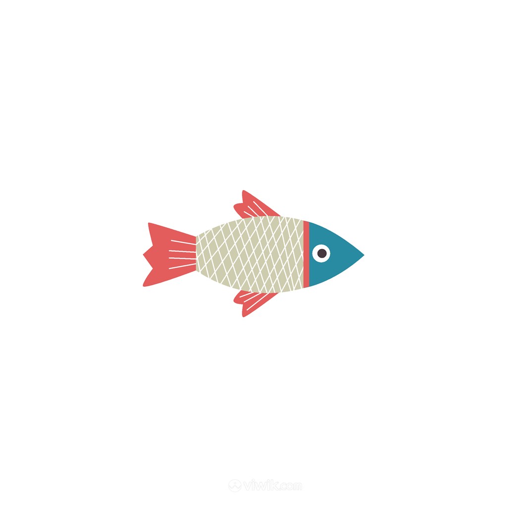 彩色小鱼图标