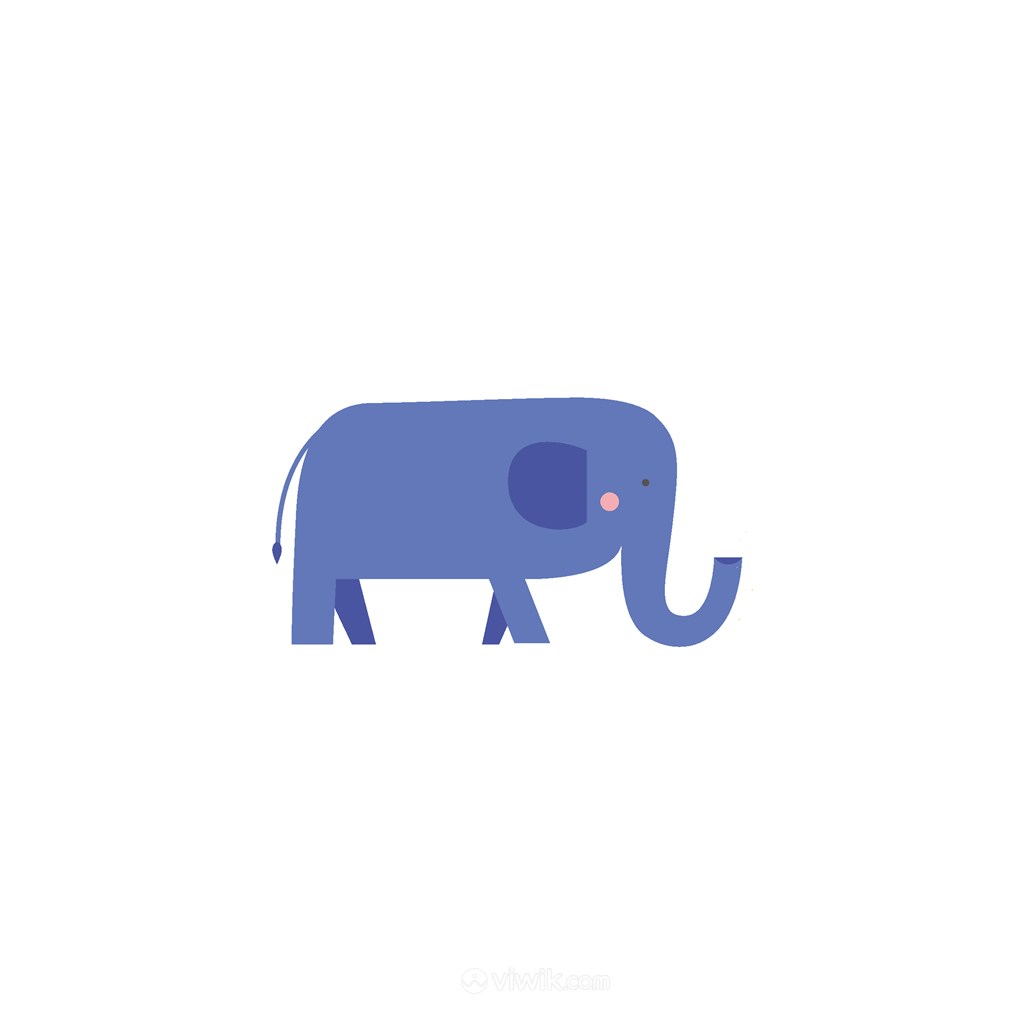 大象矢量图标