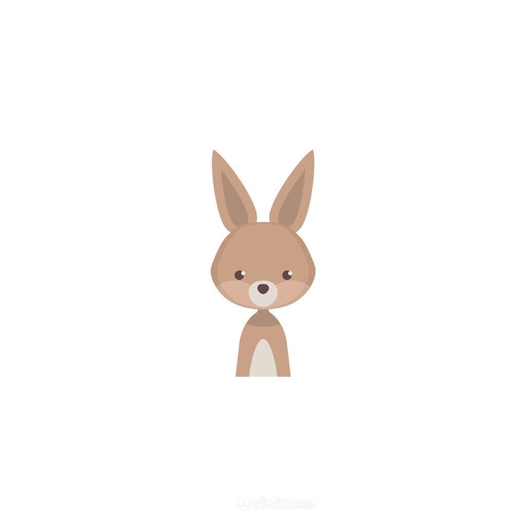 兔子矢量图标