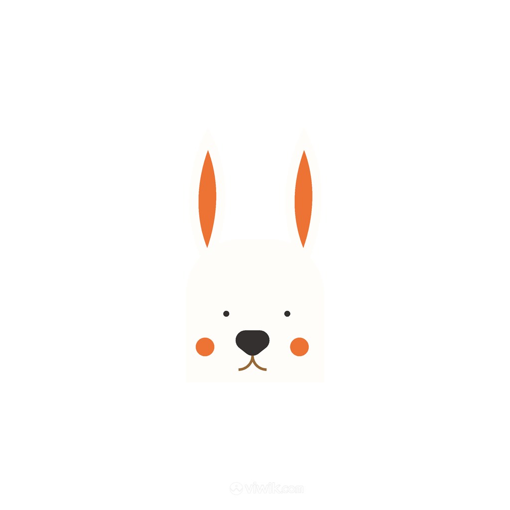 兔子logo素材