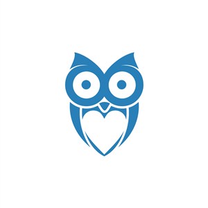 猫头鹰logo素材