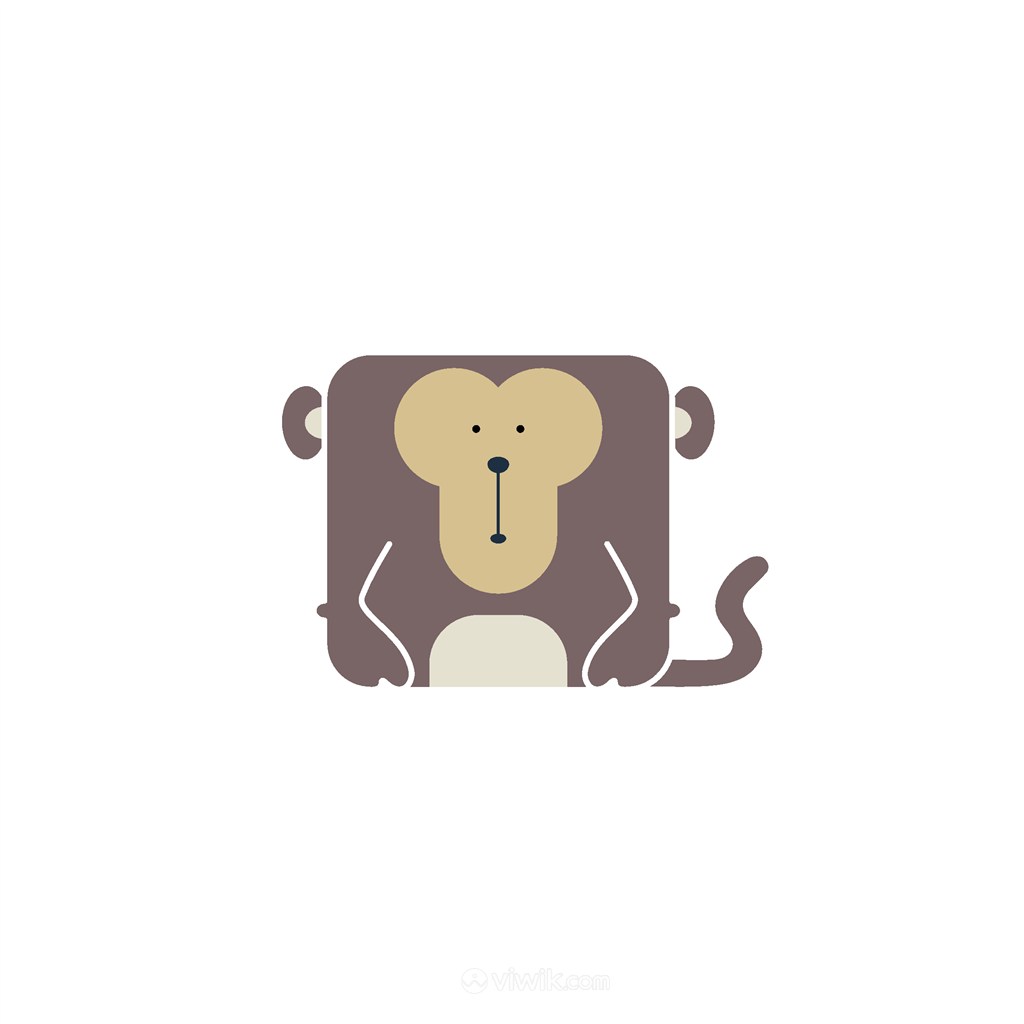 猴子logo素材