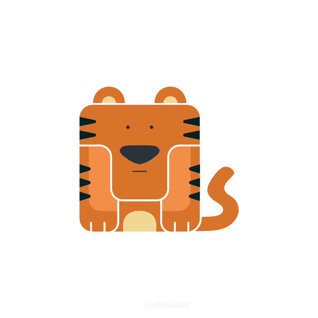 老虎logo素材