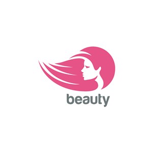 美容美发矢量logo标志