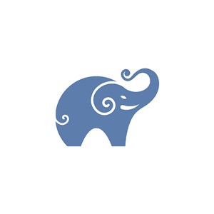 大象logo素材