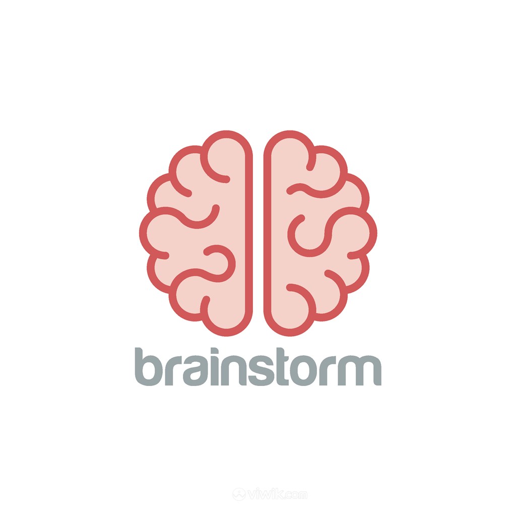 大脑logo素材