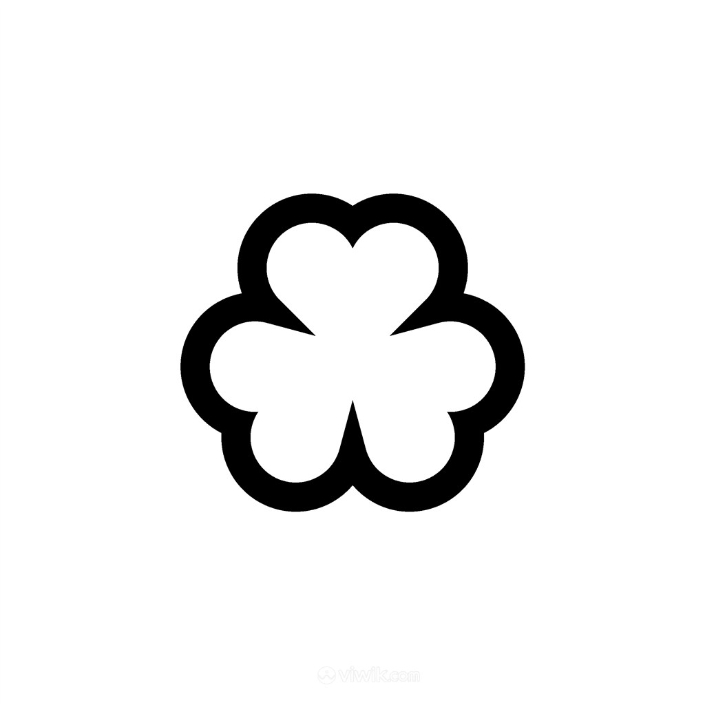 爱心花朵logo素材