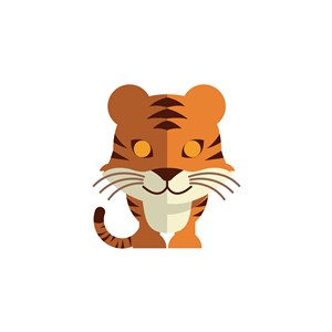 老虎logo素材