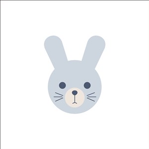 兔子logo素材