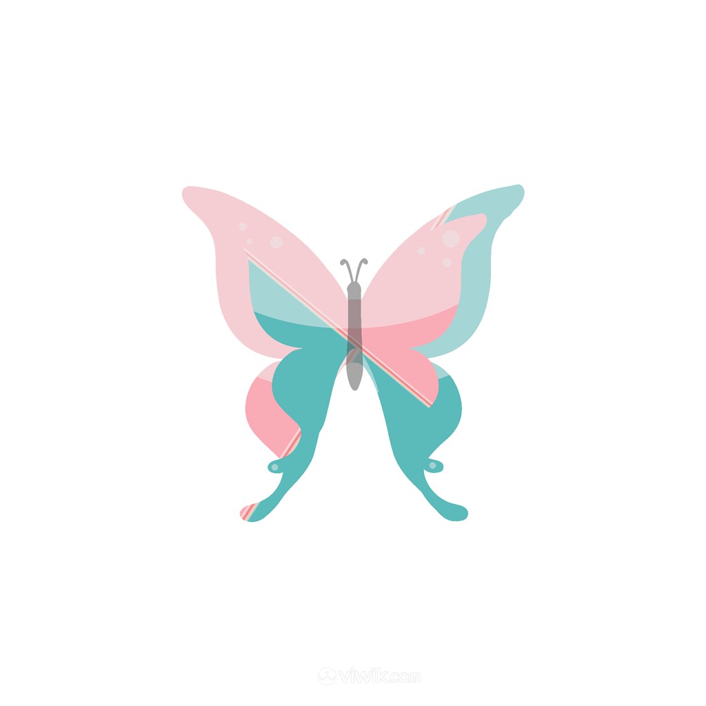 蝴蝶logo素材