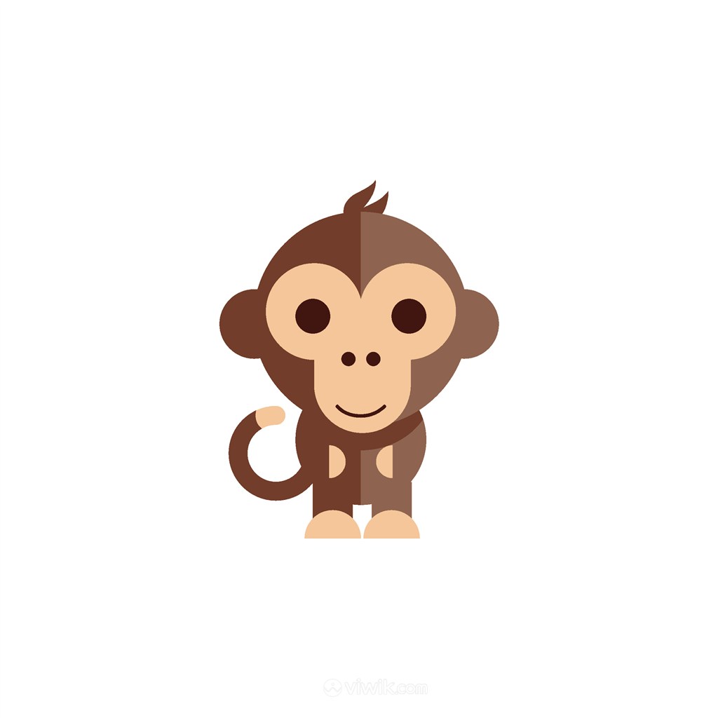 猴子logo素材