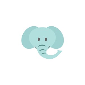 大象logo素材