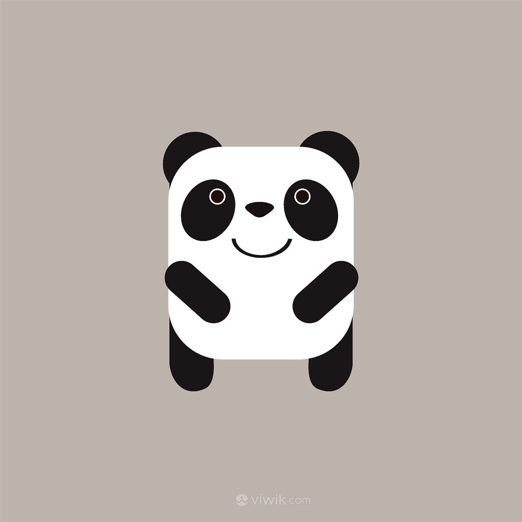 熊猫logo素材