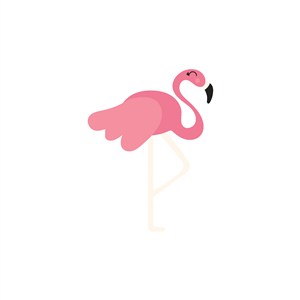 火烈鸟logo素材