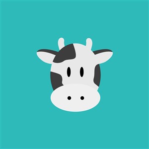 奶牛logo素材