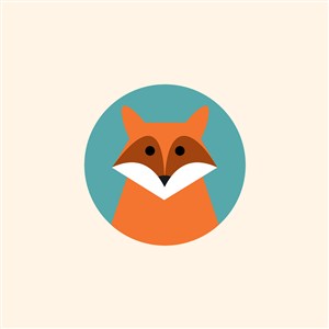狐狸矢量logo素材