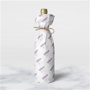 红酒瓶包装纸样机模板红酒瓶礼物包装