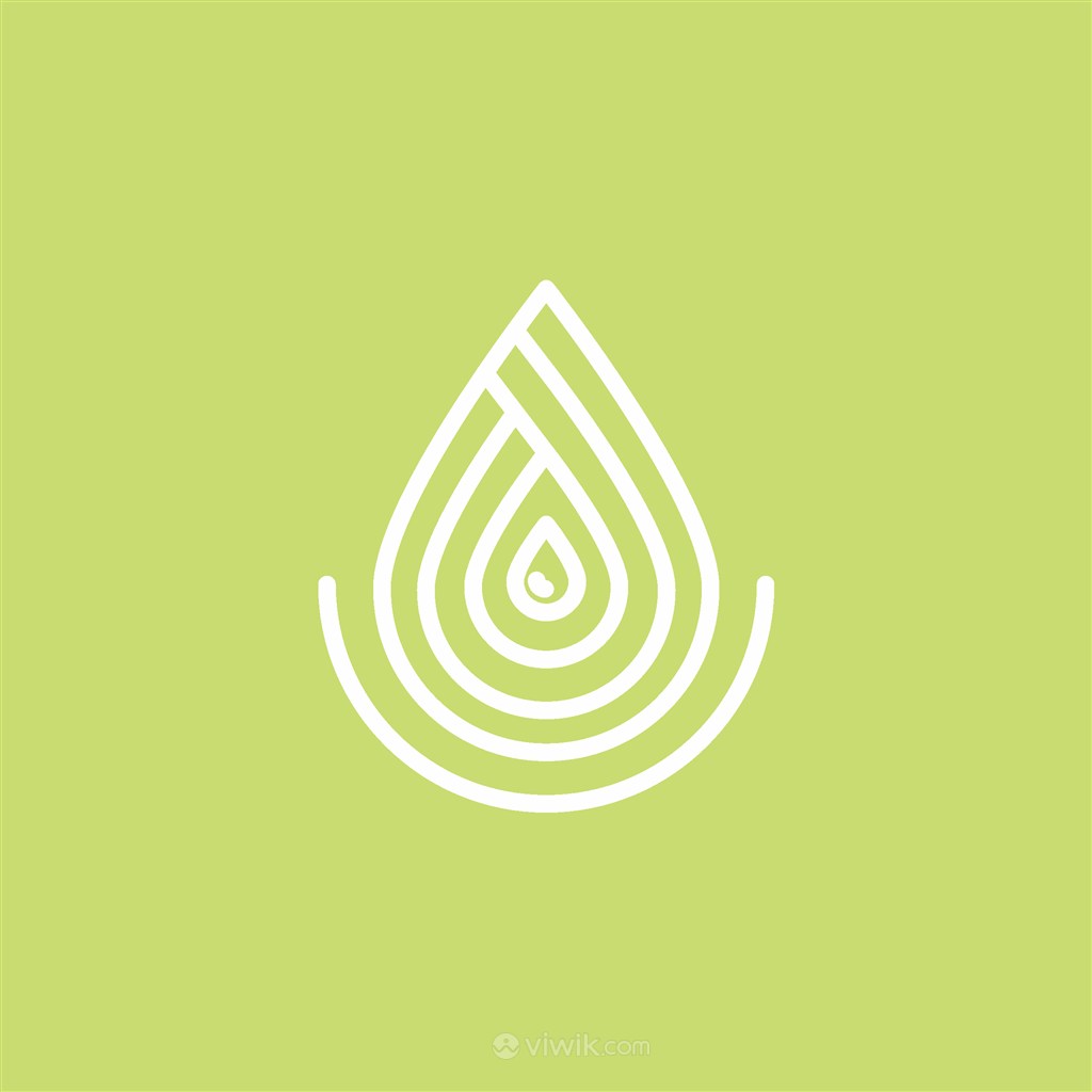 设计公司logo设计素材水滴图标