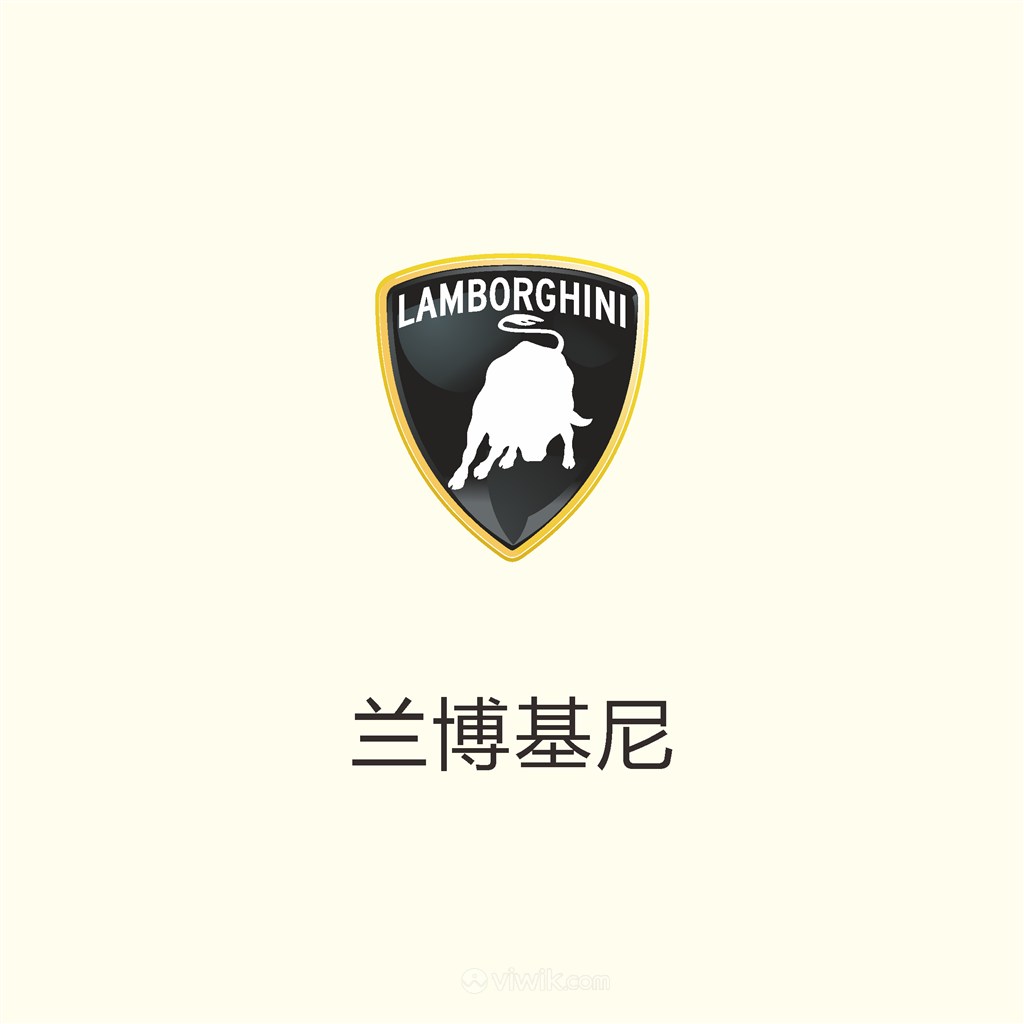 兰博基尼汽车矢量logo模板