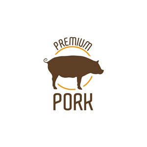 餐饮公司logo设计素材优质肉制品矢量logo素材