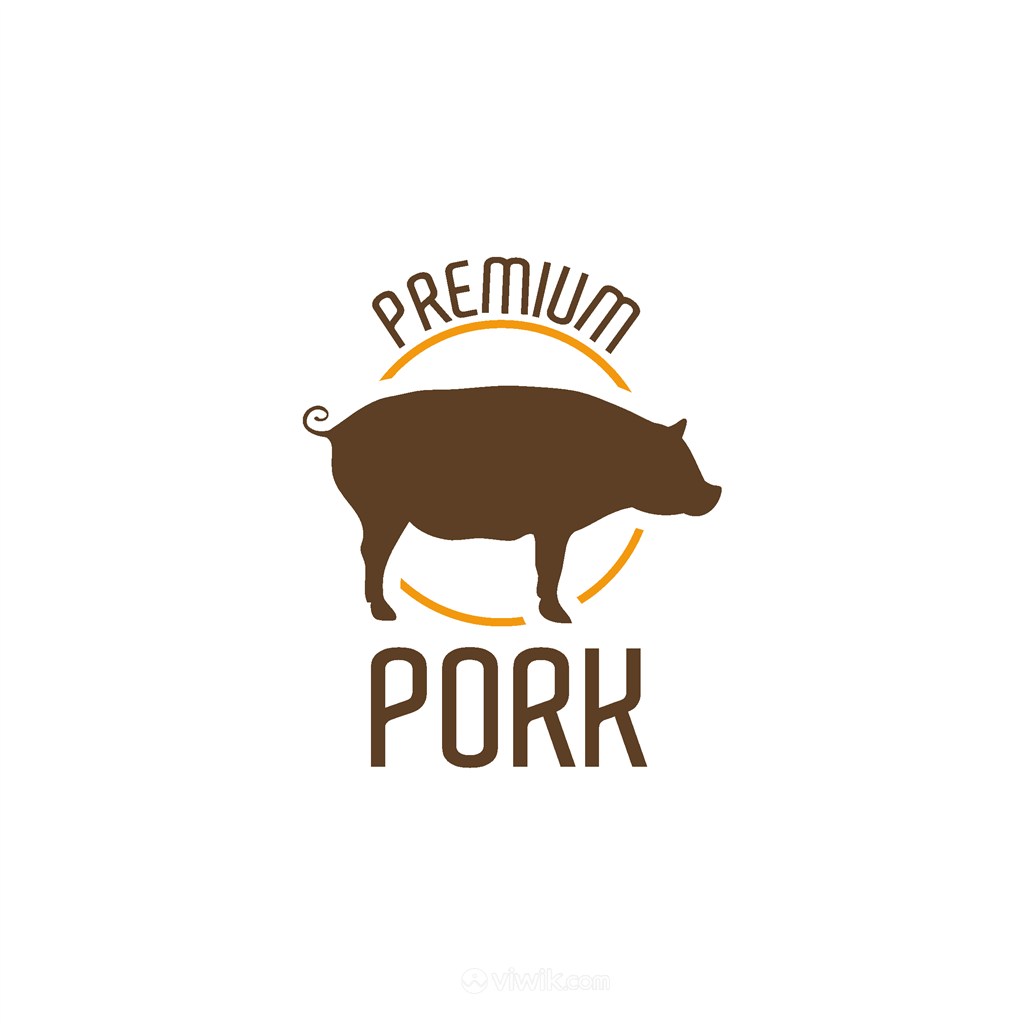 餐饮公司logo设计素材优质肉制品矢量logo素材