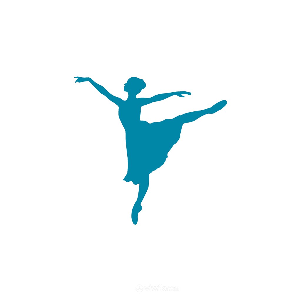 舞蹈培训班表演舞蹈学院矢量logo设计素材