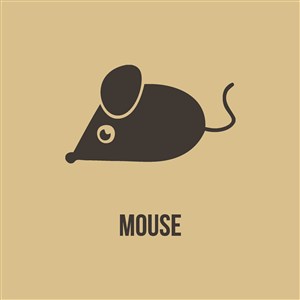 网络科技公司logo素材老鼠图标