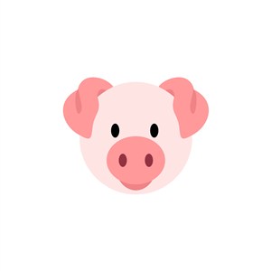 猪肉制品食品公司logo素材