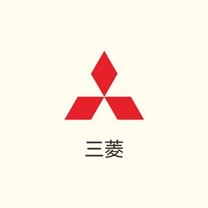 三菱汽車矢量logo圖標