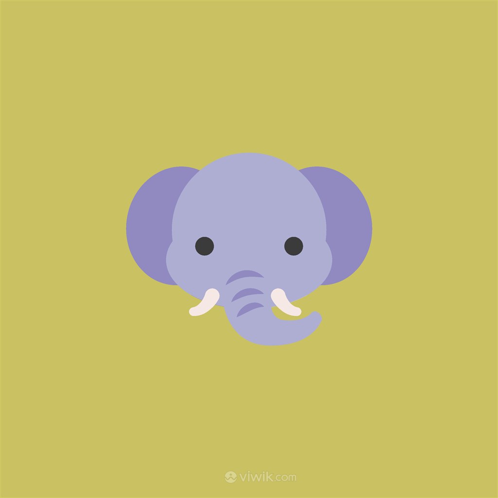 大象图标马戏团logo设计素材