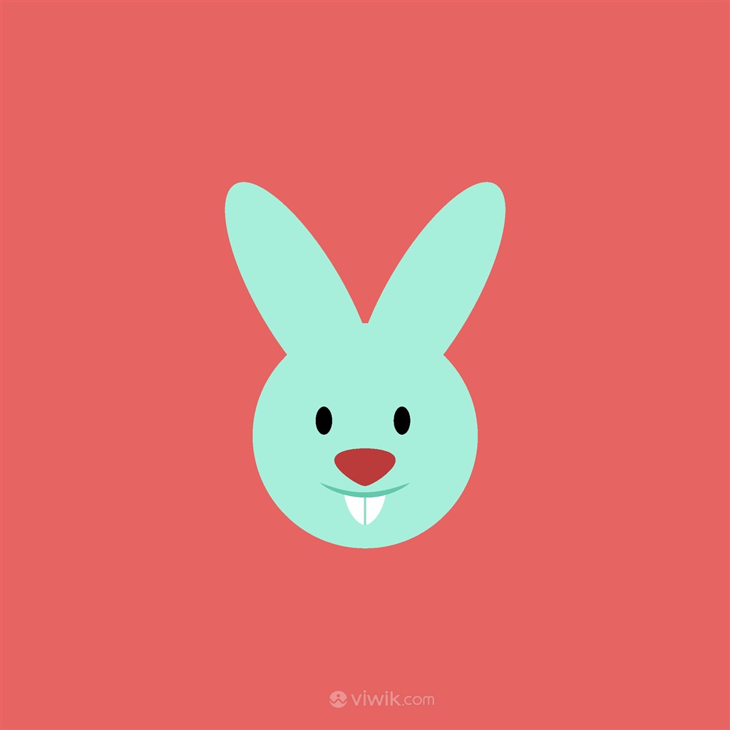 兔子图标糖果店矢量logo素材