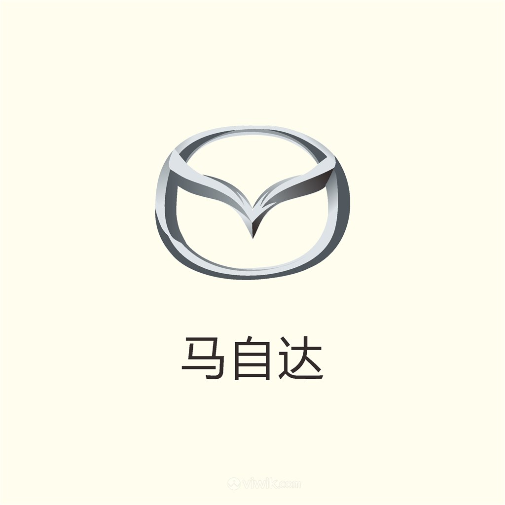马自达汽车矢量logo图标