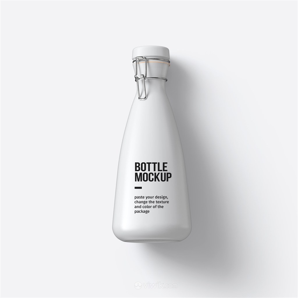 饮料牛奶纯净水创意包装瓶样机