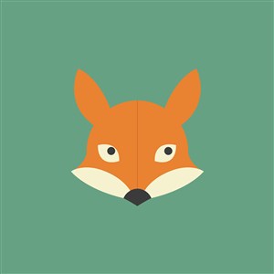 狐狸图标服装公司logo素材