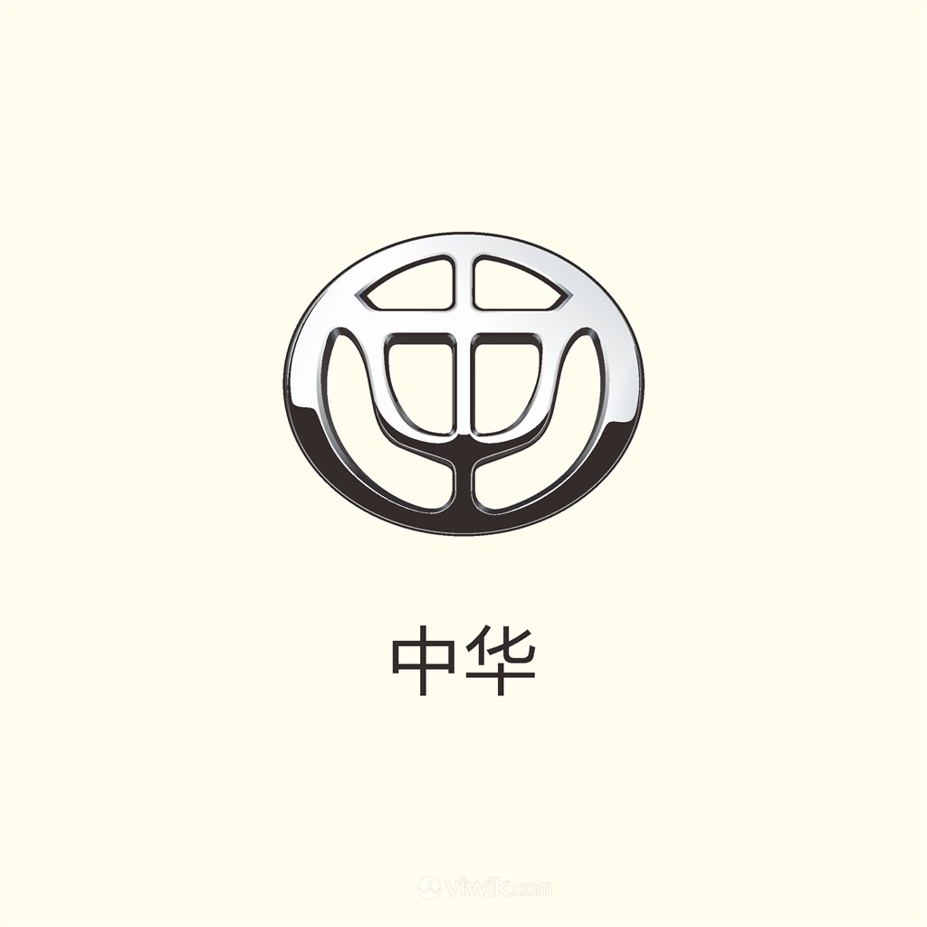 中华汽车矢量logo图标