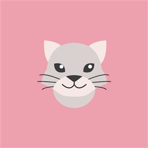 猫图标宠物用品店logo素材