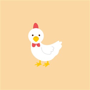 鸡矢量logo图标食品公司logo素材