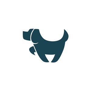 狗矢量图标网络科技公司logo素材