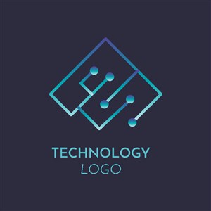 科技感图标公司logo设计