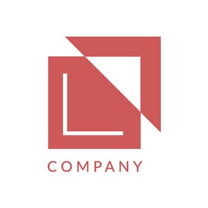 红色标志图标公司矢量logo设计素材